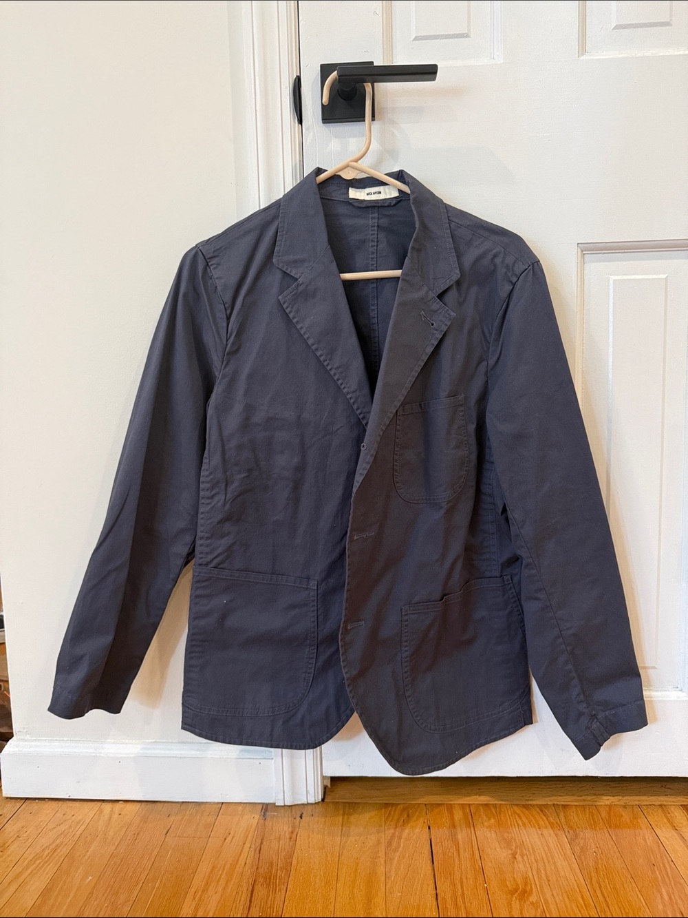 Buck Mason Navy Lightweight Shirt Jacket Blazer